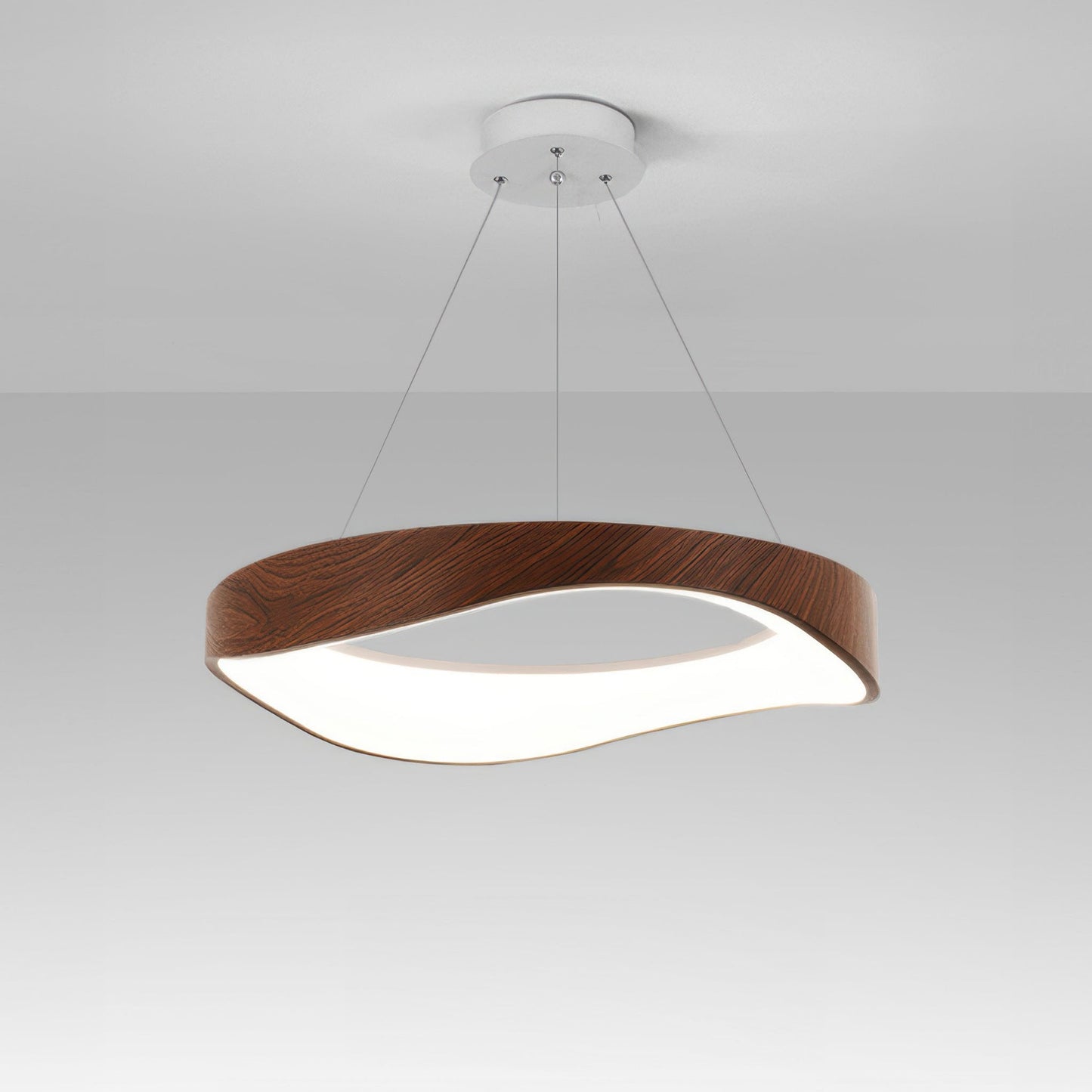 stilvolle ronde led hanglamp voor multifunktionale innenbeleuchtung