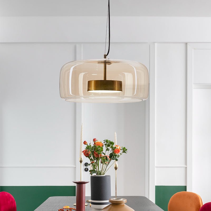 elegante glazen hanglamp voor uw hotelinterieur