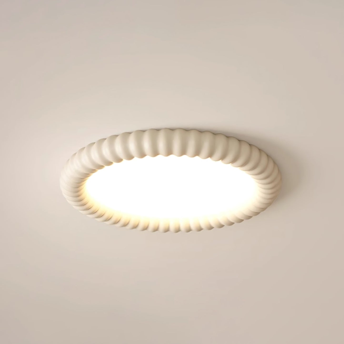 moderne ripple halo plafondlamp voor sfeervolle verlichting