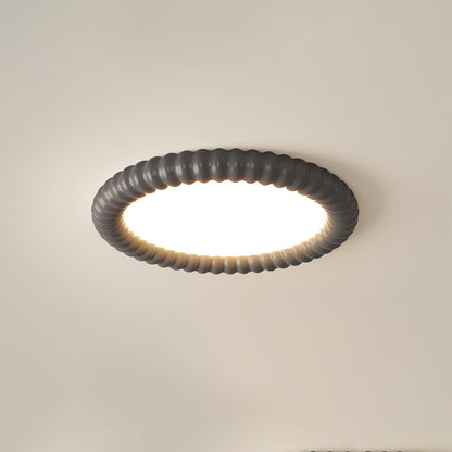 Moderne Ripple Halo Plafondlamp voor sfeervolle verlichting