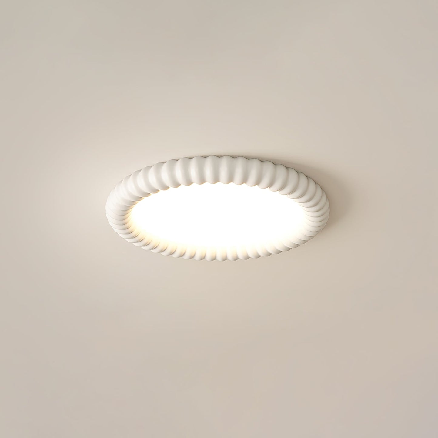 moderne ripple halo plafondlamp voor sfeervolle verlichting