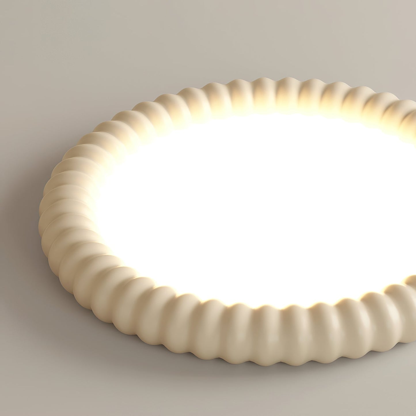 moderne ripple halo plafondlamp voor sfeervolle verlichting