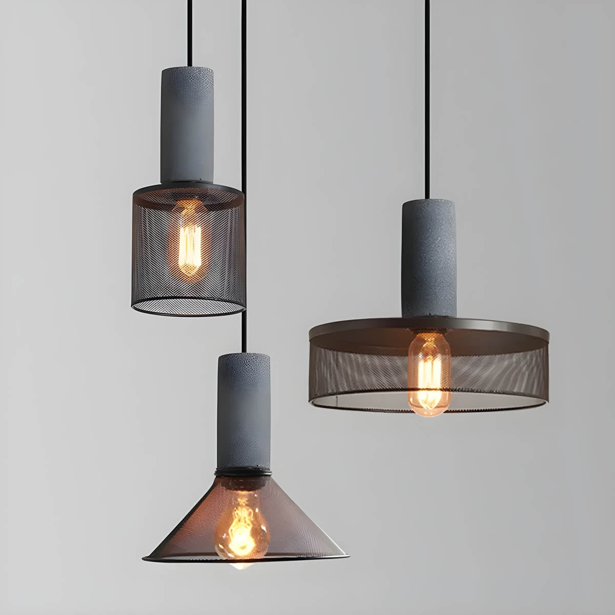 shane | indrukwekkende industriële hanglamp in loft stijl