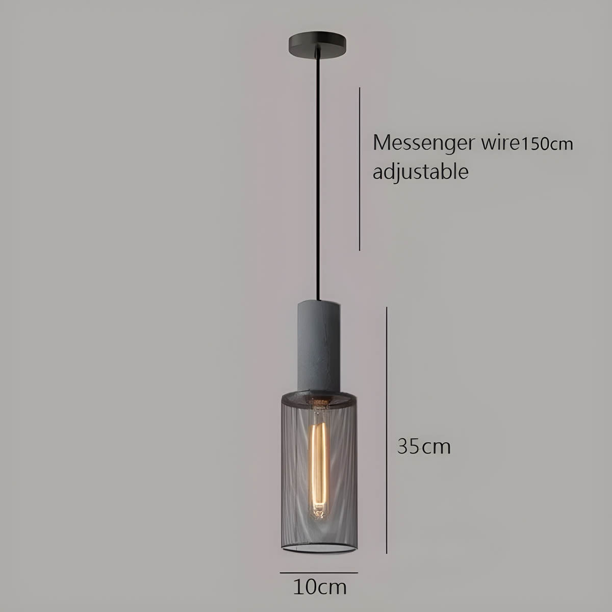 shane | indrukwekkende industriële hanglamp in loft stijl