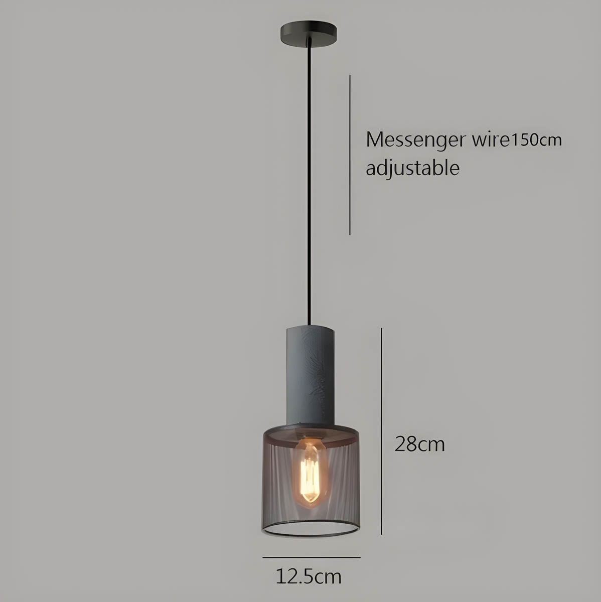 shane | indrukwekkende industriële hanglamp in loft stijl