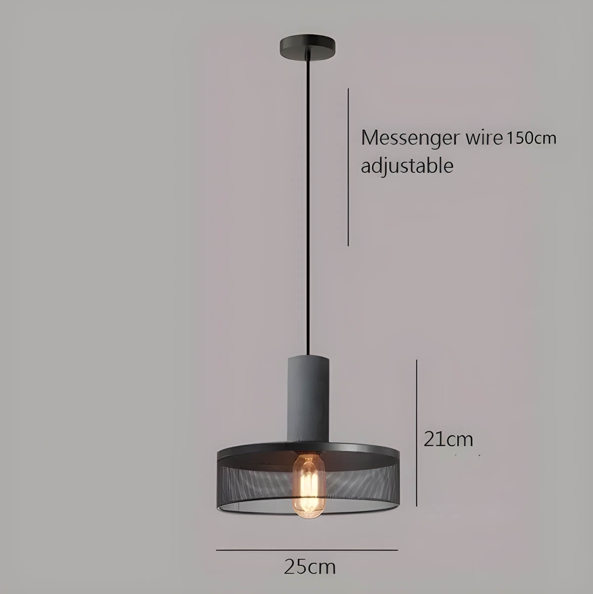 shane | indrukwekkende industriële hanglamp in loft stijl