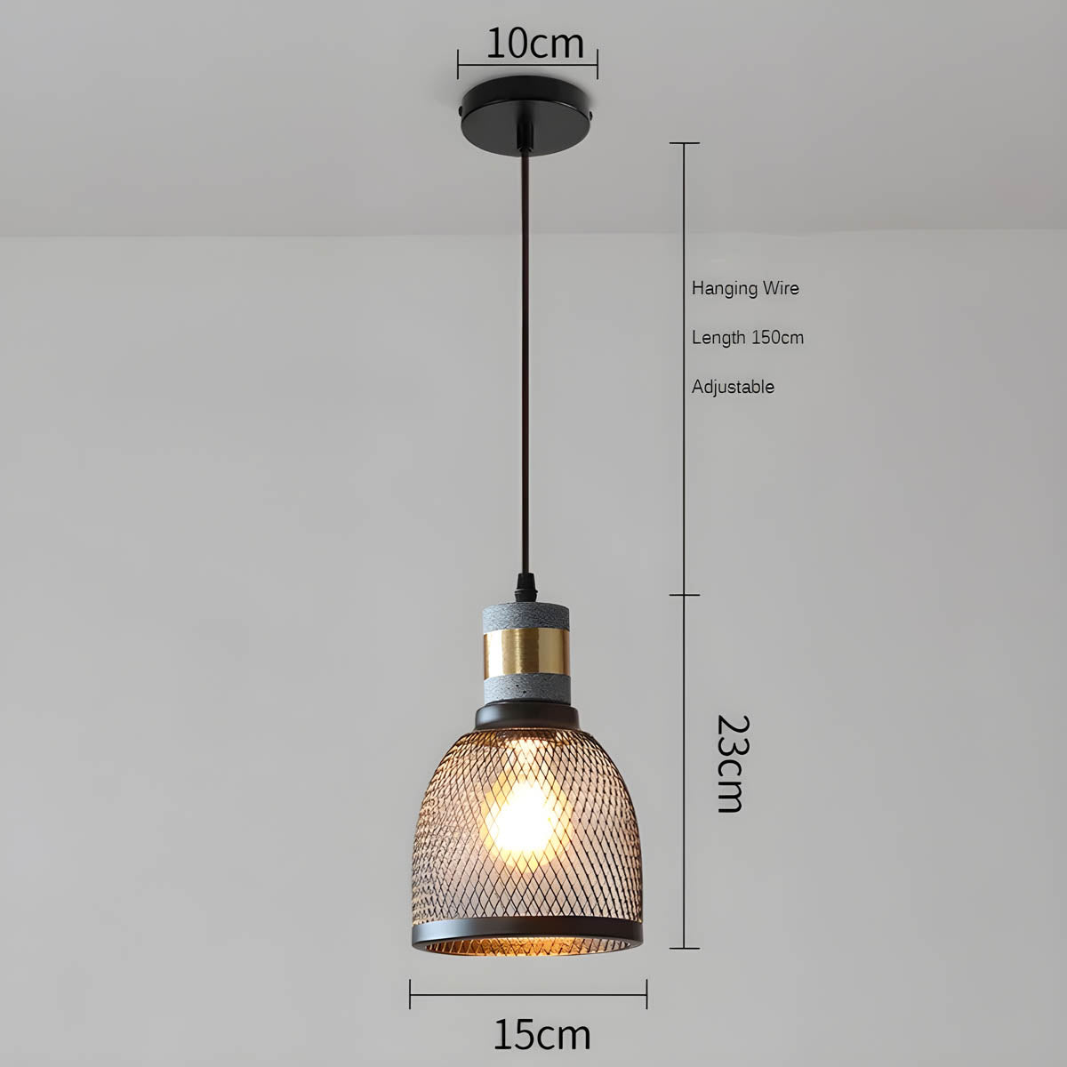 shane | indrukwekkende industriële hanglamp in loft stijl