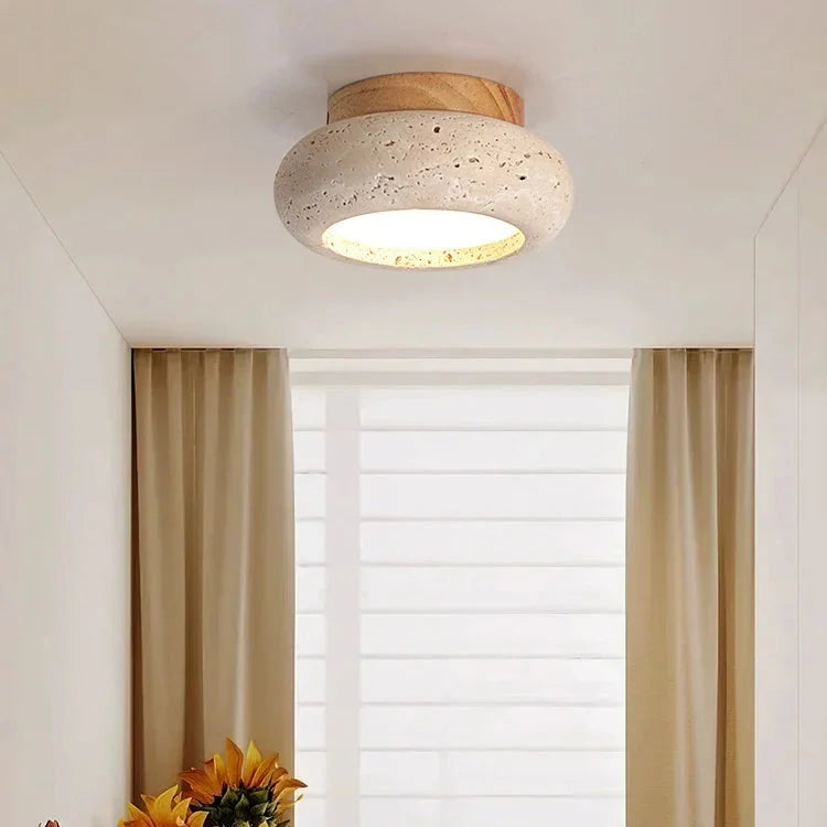 Moderne plafondlamp voor hal of slaapkamer met led