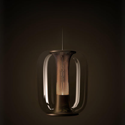 Elegante Savannah Glazen Hanglampen voor een Chic Interieur