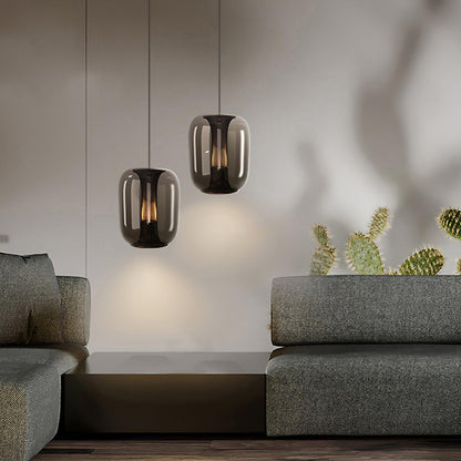 Elegante Savannah Glazen Hanglampen voor een Chic Interieur