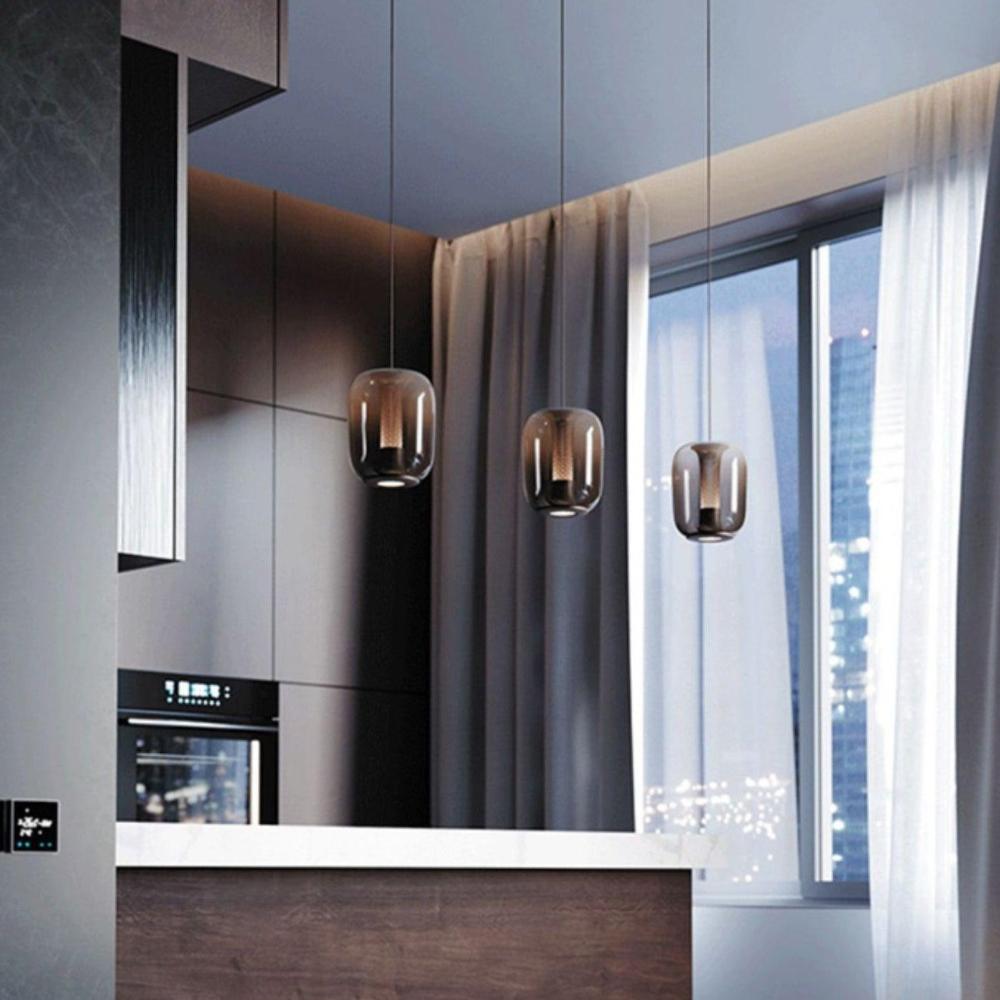 elegante savannah glazen hanglampen voor een chic interieur