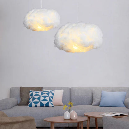Decoratieve wolkenlamp voor rustgevende verlichting in de slaapkamer