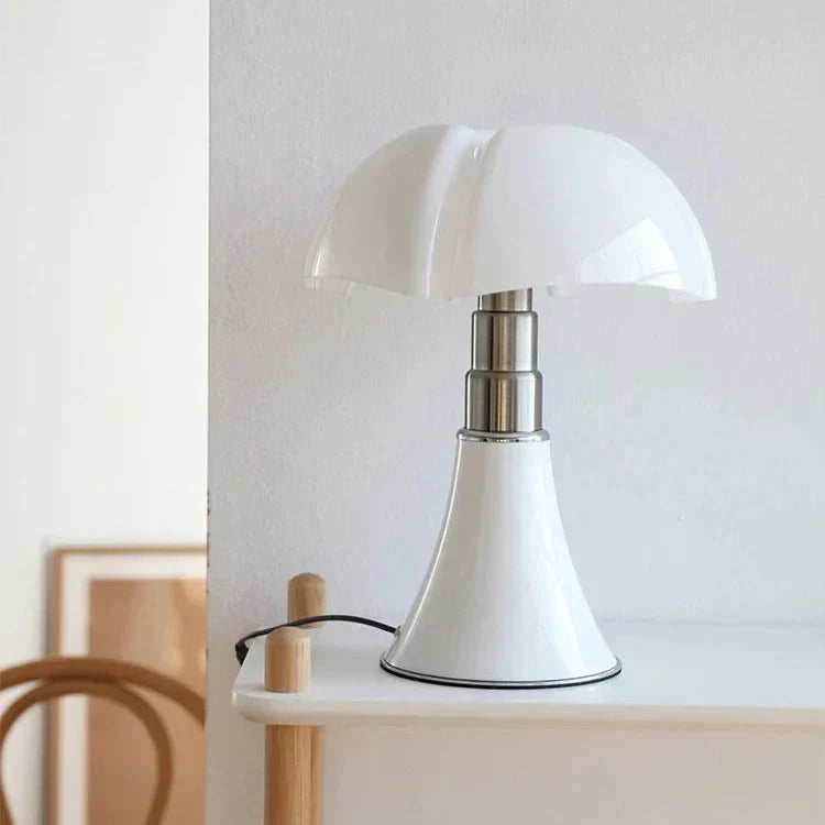 stijlvolle vintage led designer tafelafstandslamp