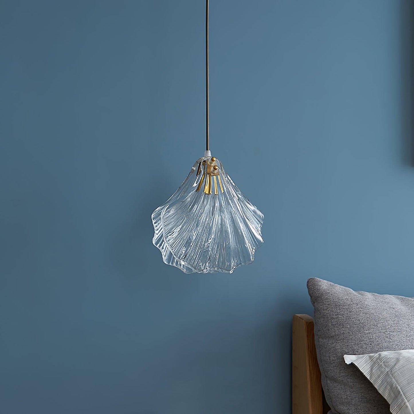 elegante shell mini hanglamp voor een stijlvolle touch