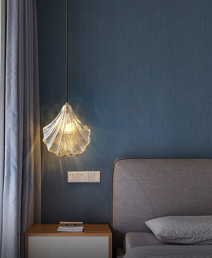 Elegante Shell Mini Hanglamp voor een Stijlvolle Touch