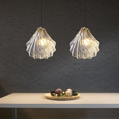 Elegante Shell Mini Hanglamp voor een Stijlvolle Touch