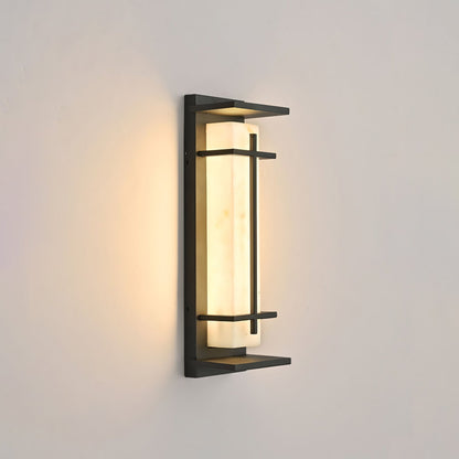 Stijlvolle Vierkante Buiten Wandlamp voor een Verlichte Tuin