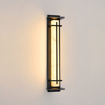 Stijlvolle Vierkante Buiten Wandlamp voor een Verlichte Tuin