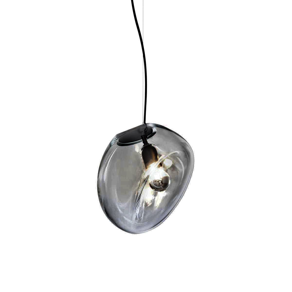 elegante hanglamp in de vorm van een waterdruppel