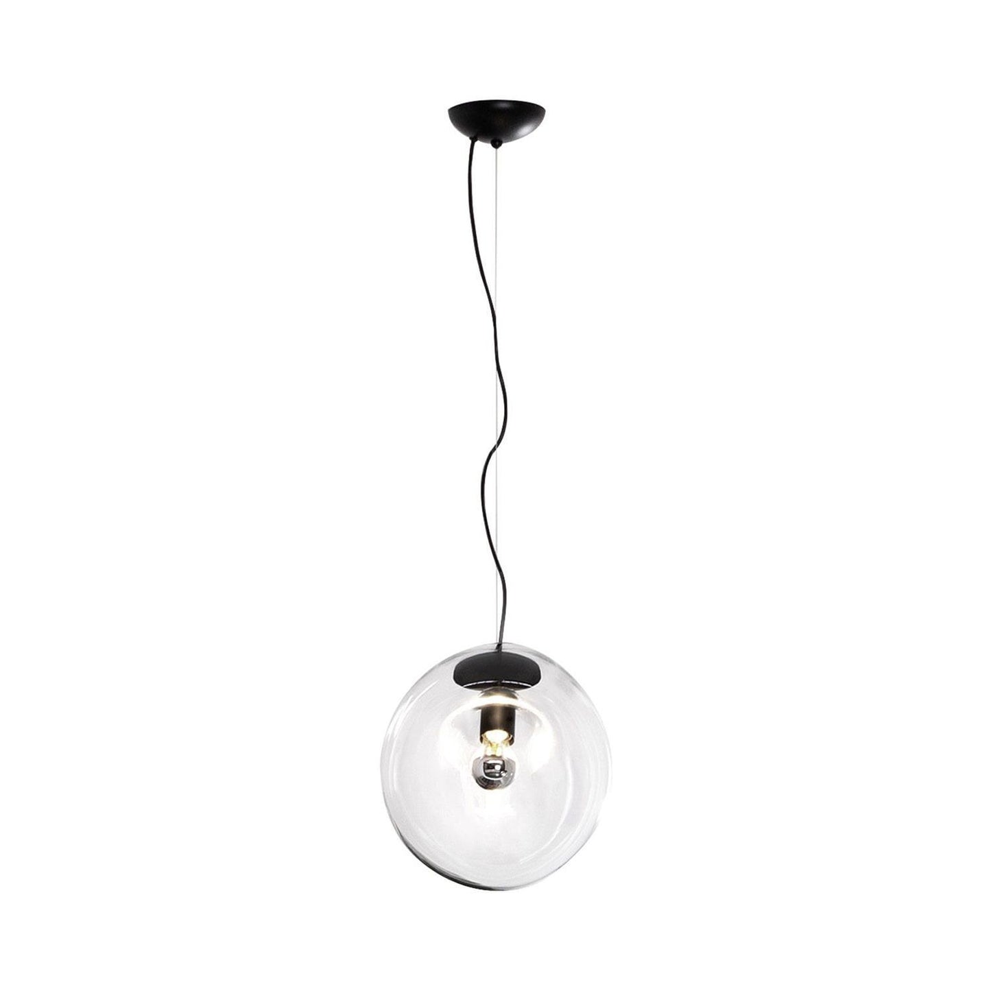 elegante hanglamp in de vorm van een waterdruppel