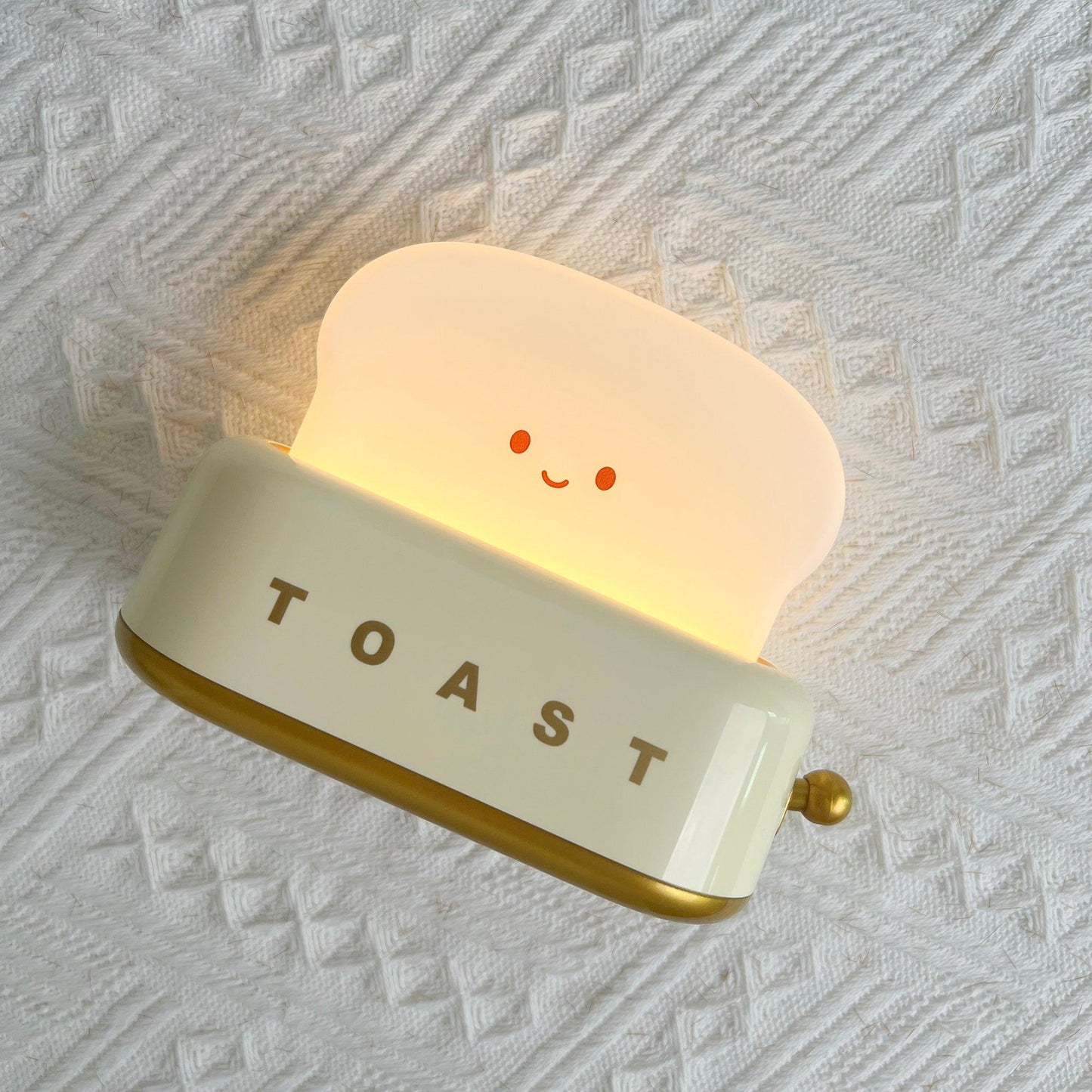 stylish toaster table lamp with built-in battery