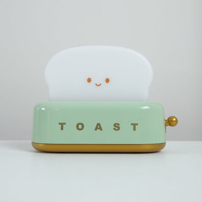 Stylish Toaster Table Lamp with Built-in Battery