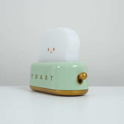 Stylish Toaster Table Lamp with Built-in Battery