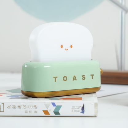 Stylish Toaster Table Lamp with Built-in Battery