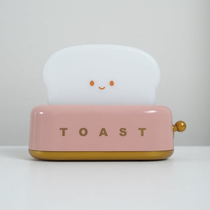 Stylish Toaster Table Lamp with Built-in Battery