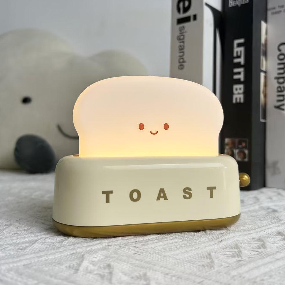 stylish toaster table lamp with built-in battery