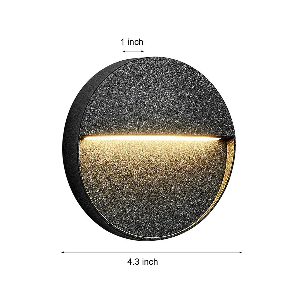 aluminium led-trapverlichting die buitentreden sfeervol verlicht