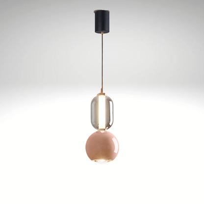 Stijlvolle Nordic Hanglamp van Ijzerglas - Een Uniek Design voor Jouw Interieur