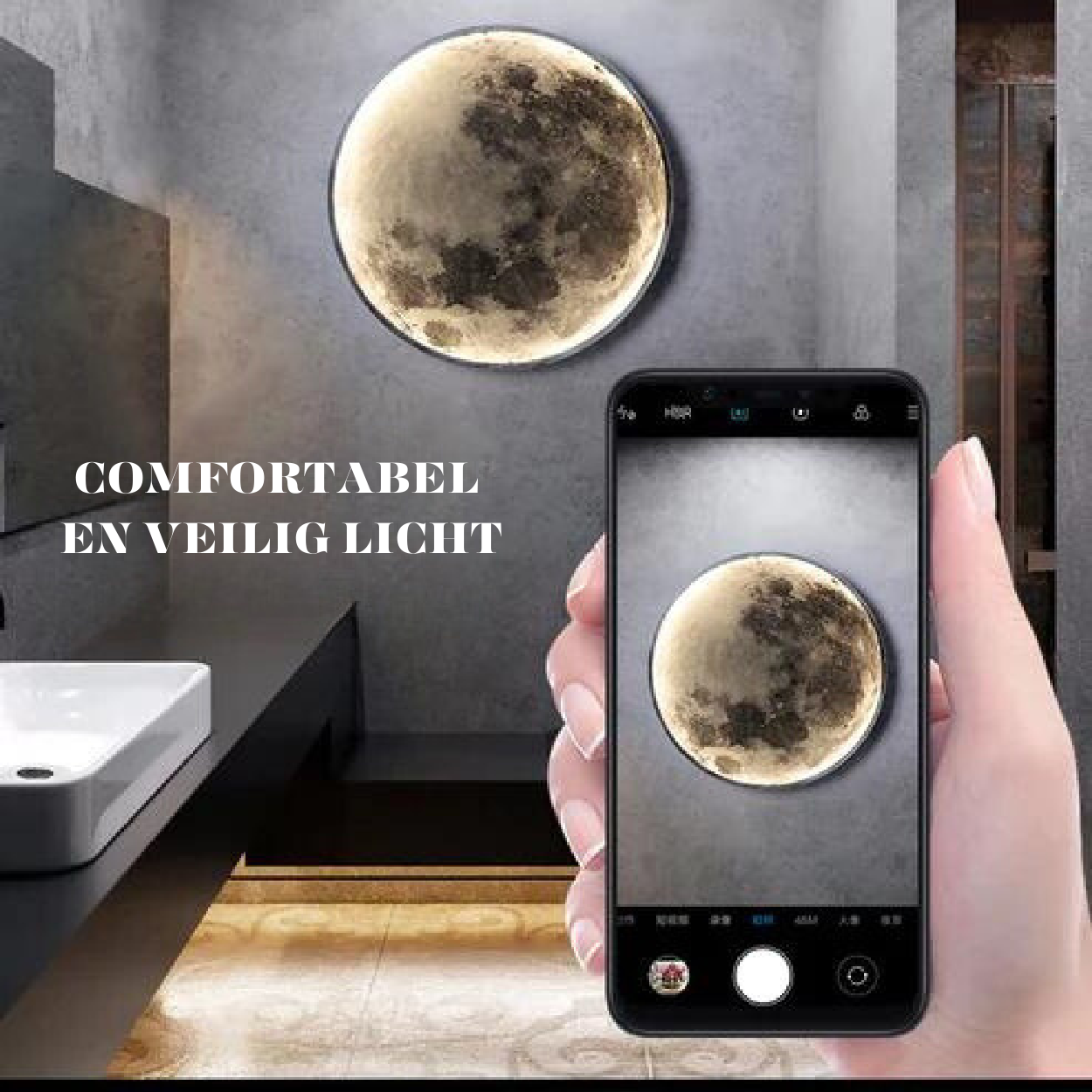 betoverende moonlamp™ - transformeer je kamer in een magische oase!