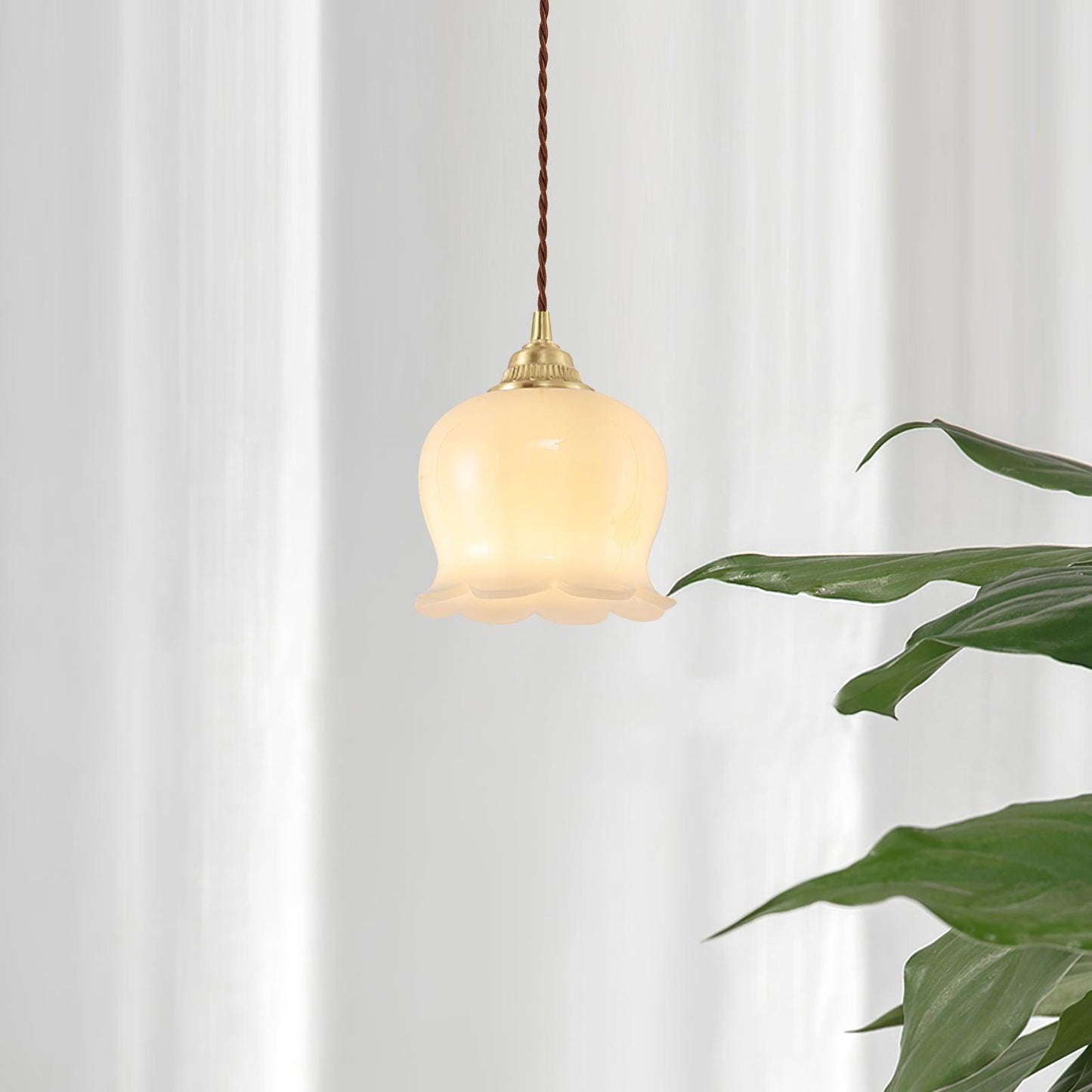 elegante vallei bloem hanglamp voor een betoverende sfeer