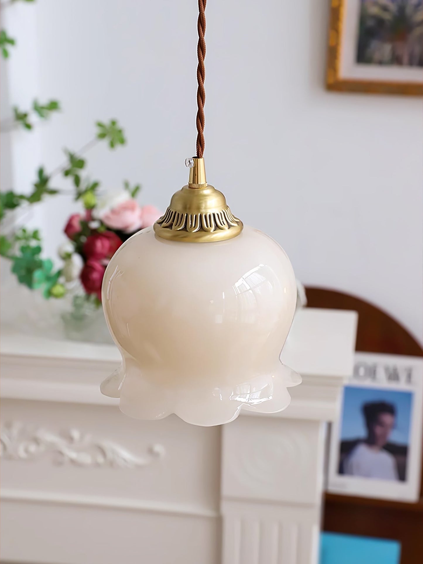 elegante vallei bloem hanglamp voor een betoverende sfeer