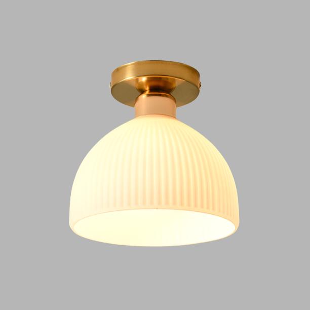 stijlvolle moderne melk wit glazen plafondlamp voor een luxe sfeer