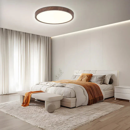 Elegante ultradunne ronde plafondlamp voor een moderne uitstraling