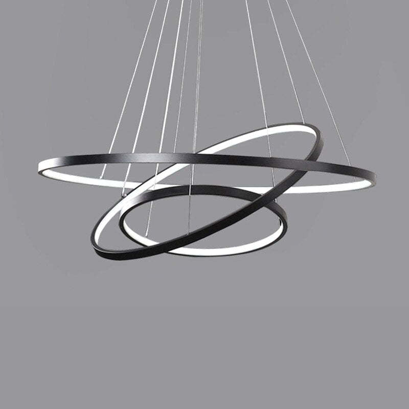 yumanira | elegante moderne plafondlamp met 3 stralende ringen