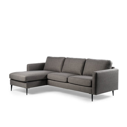 3-seater sofa CL L+R, fabric Woven, W520 taupe