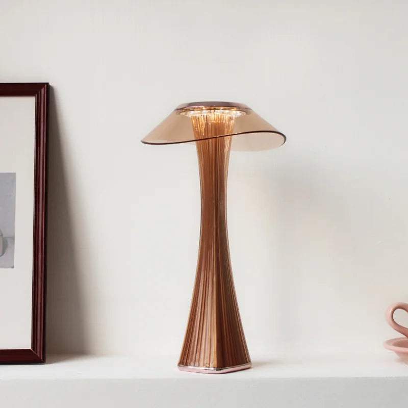 draadloze tafellamp art deco ontwerp