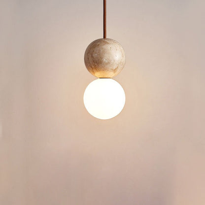 Chic Wabi Sabi Hanglamp voor een Sfeervol Plafond