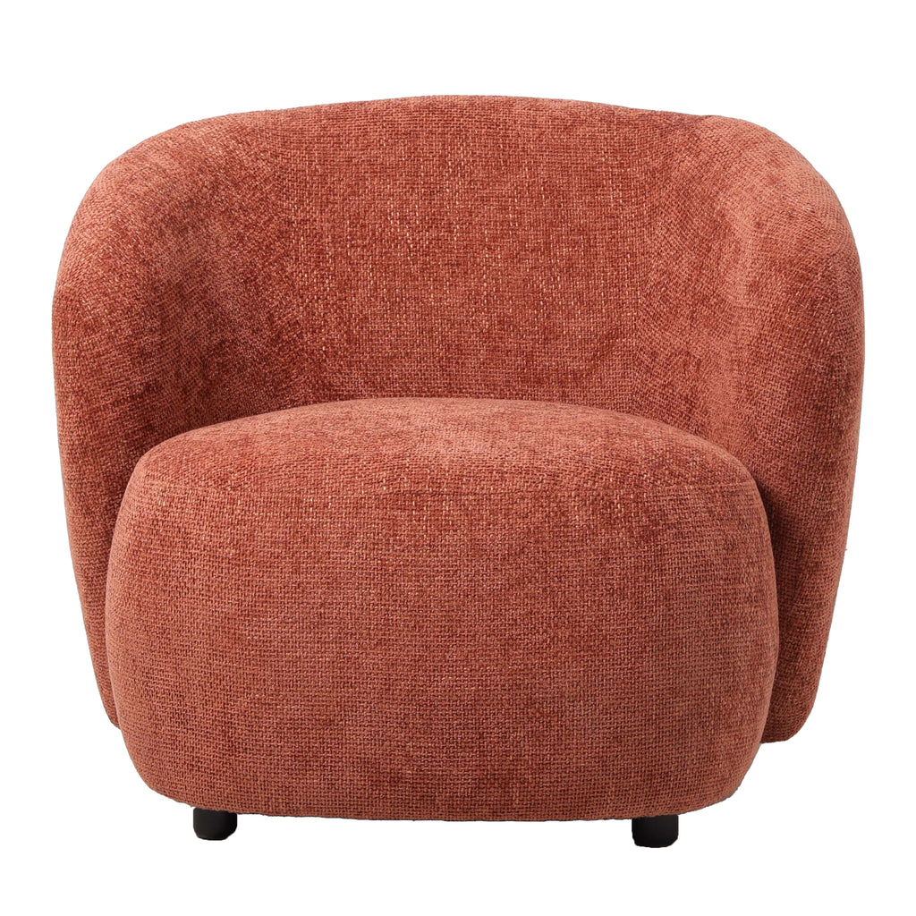 aphrodite terra armchair with legacy6 deepterra fabric.