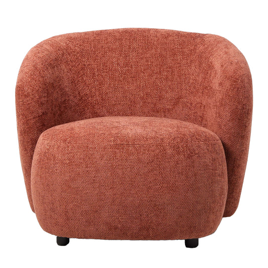 Aphrodite Terra armchair with legacy6 deepterra fabric.