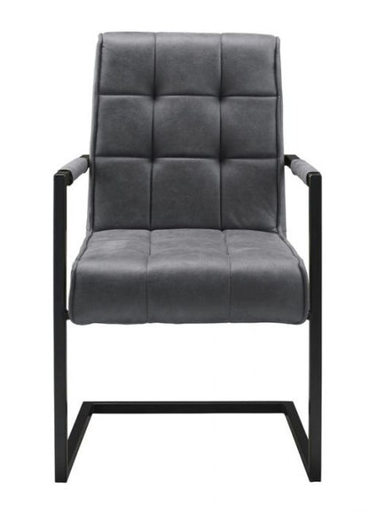 Armchair Patch black - Fabric Soft Anthracite