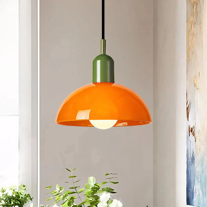 AuroraVibrant Colorful Bowl Pendant Light