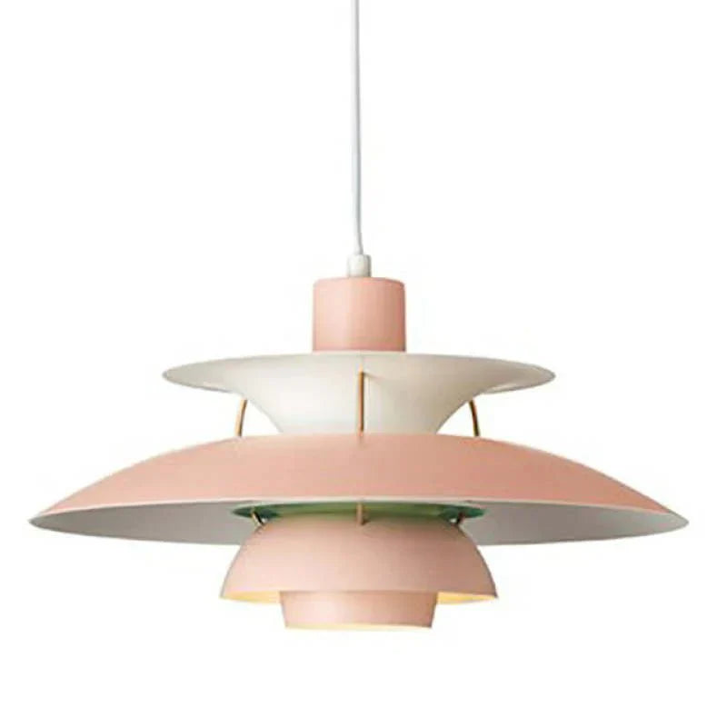 elegante morandi moderne led hanglamp met sfeervolle kap