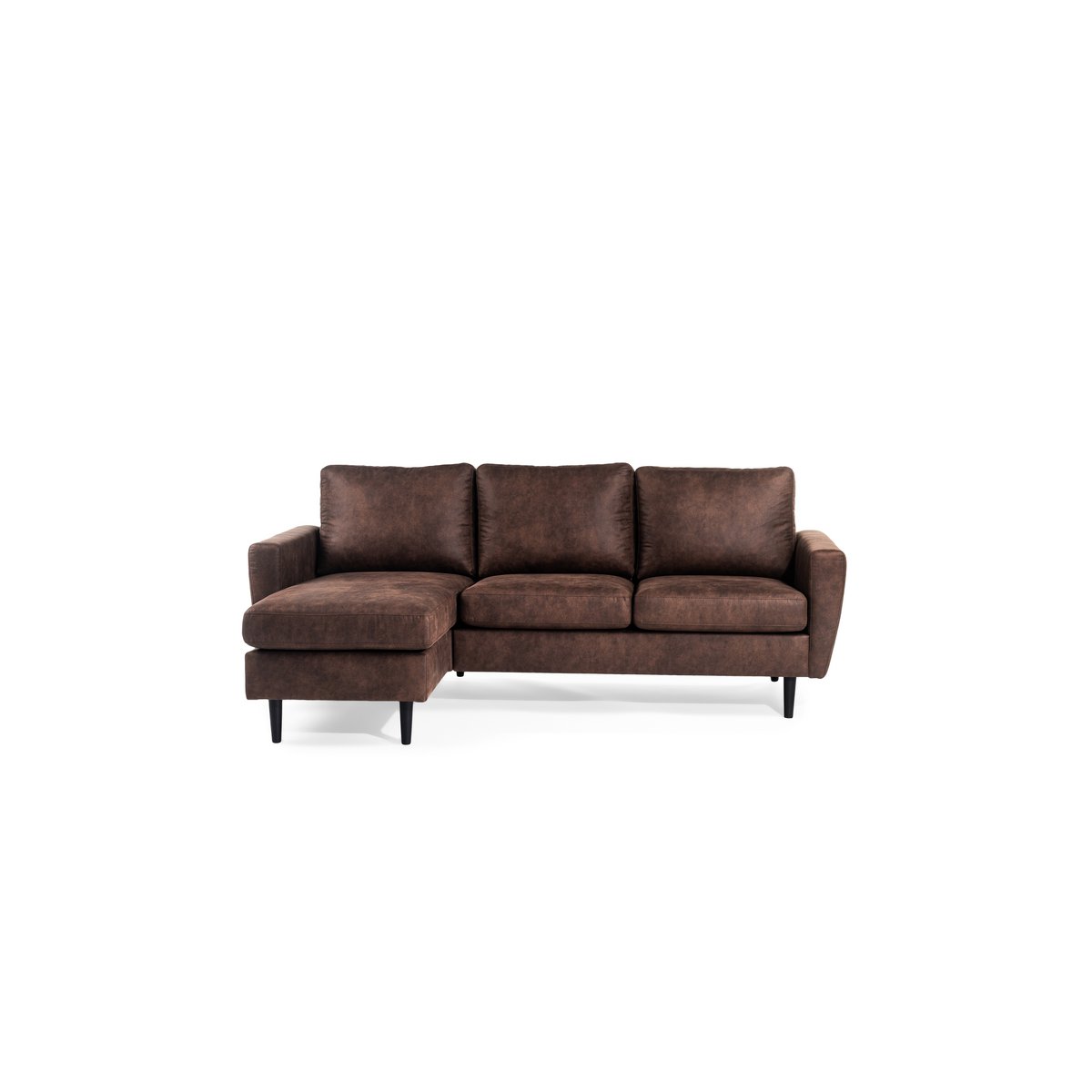 3 seater sofa cl cl l+r, savannah fabric, s430 brown