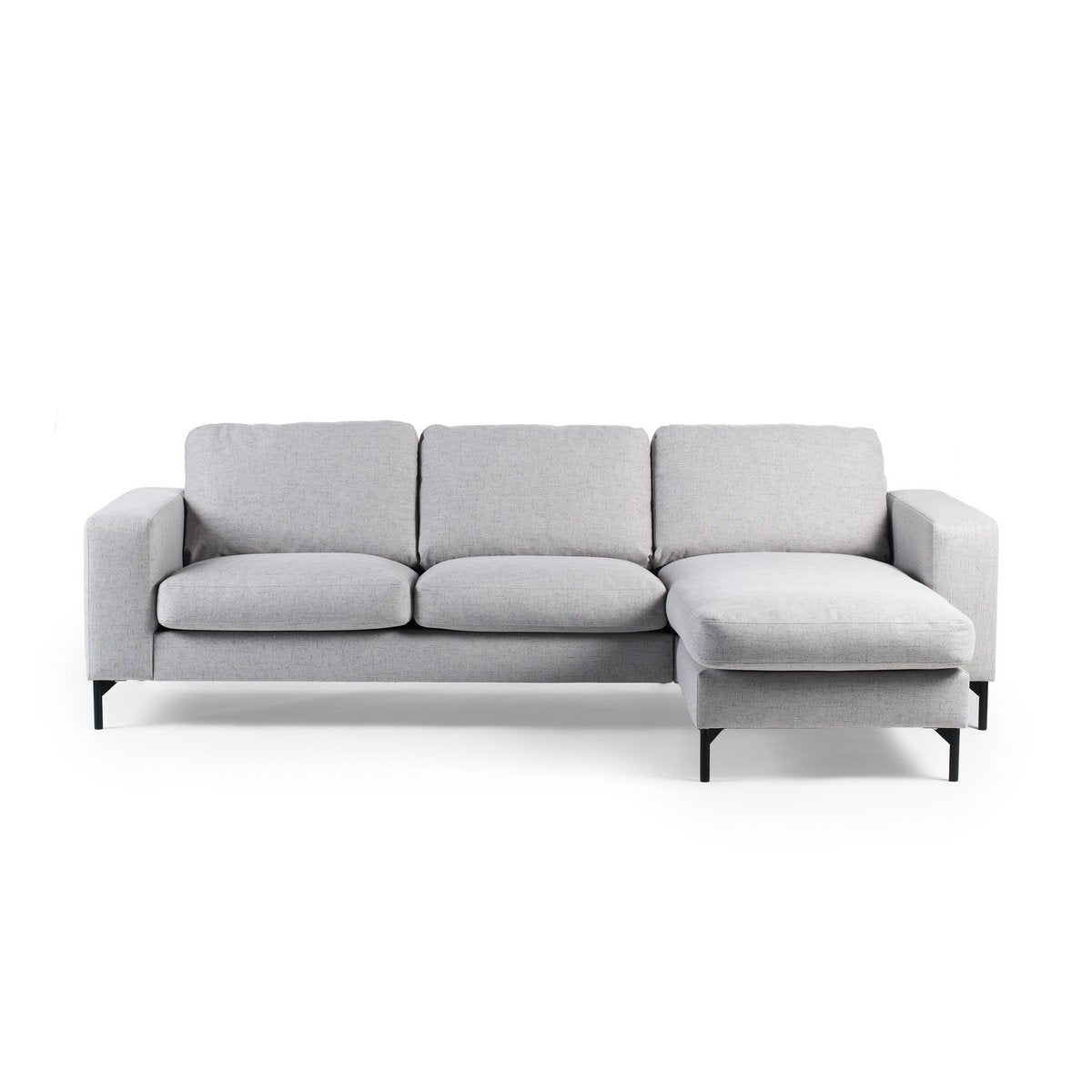 3 seater sofa cl l+r, valente fabric, v311 grey