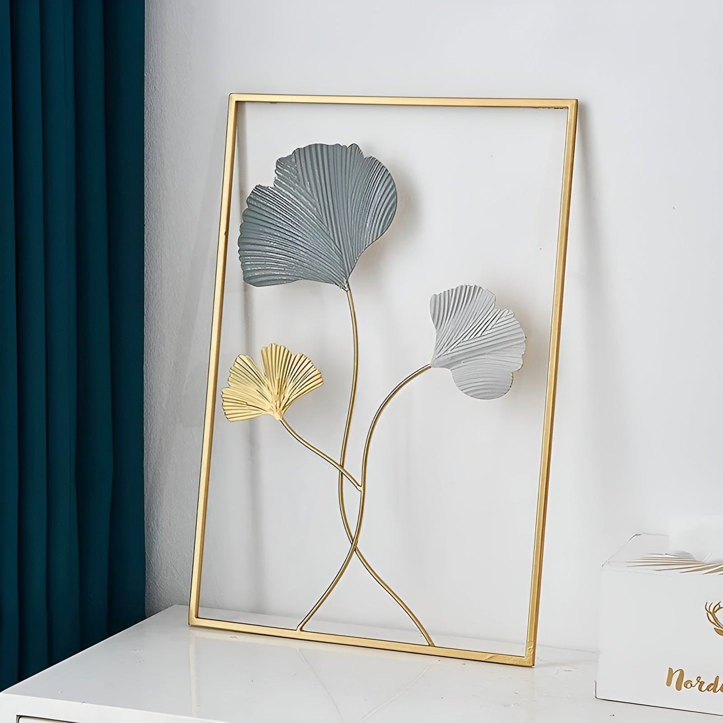 metalen wanddecoratie scandinavisch design