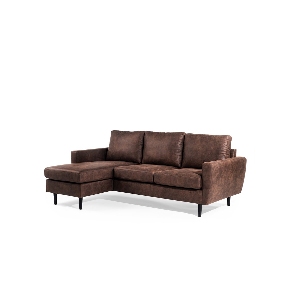 3 seater sofa cl cl l+r, savannah fabric, s430 brown